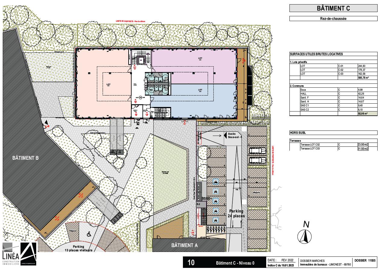 Bureau Limonest 1182m² Vente bureau Limonest Rhône OVBUR2309019 12